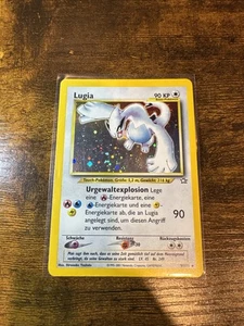 German Lugia Neo Genesis 9/111 Holo Vintage Wotc Pokemon Card Lp - Picture 1 of 4