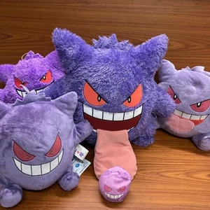 Pokemon Gengar Plush Toy Figure Set of 5 Pocket Monsters Amusement Japan - Imagen 1 de 10