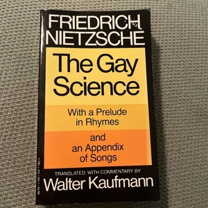 The Gay Science: with a Prelude, Friedrich Nietzsche, Vintage Books March 1974 - Picture 1 of 5