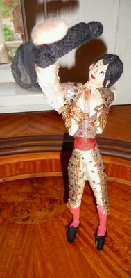 Vintage Klumpe Roldan type doll Spanish Matador by NISTIS  1950's - Image 1 of 4