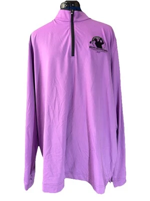 Footjoy FJ 1/4 Zip Long Sleeve Pullover Windbreaker XL Hank Granberry Charity - Image 1 of 4