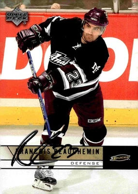 Francois Beauchemin - Signed 2006-07 Upper Deck Series 1 Card #6 - Image 1 of 2