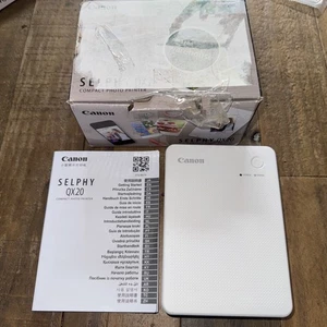 Canon Selphy QX20 Compact Photo Printer white for parts read description - Picture 1 of 6