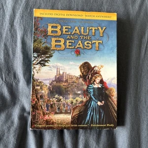 Beauty And The Beast DVD US IMPORT Slipcover Vincent Cassel Lea Seydoux Reg 1 - Picture 1 of 7
