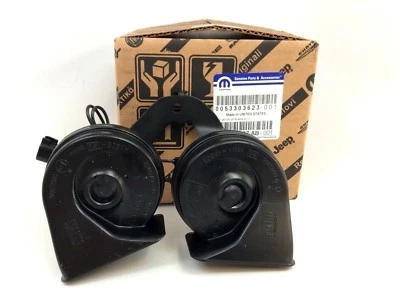 2009-2017 Dodge Journey Dual Note conjunto de buzina elétrica novo fabricante de equipamento original 68406303AA - Imagem 1 de 4