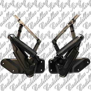 61-62 CADILLAC HOOD HINGE SET REFURBISHED 3 MO WARR @ 1961 1962 - Foto 1 di 12