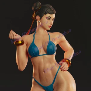 Kong Fu Girl Bikini 1/4 3D Printing Model Kit Unpainted Unassembled 47cm GK - Picture 1 of 7