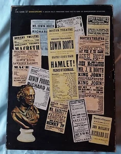 VTG Game Of Shakespeare BoardGame, 1966 Made In USA, Preowned Excellent Cond. - Picture 1 of 10