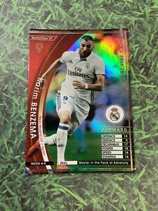 Panini WCCF 2016-17 Karim Benzem Real Madrid Refractor card France