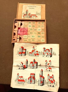 Old 30’s-40’s OLGEA “ Costruzione in Legno”, made in Italy, very good - Foto 1 di 9