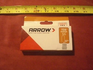 (1102.) Grapas de flecha para pata tacker de alambre y cables T25 y T2025: 9/16" - 14 mm - Imagen 1 de 1