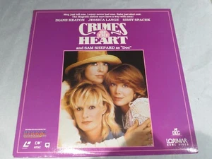 Crimes of the Heart Laserdisc Diane Keaton Jessica Lange - Picture 1 of 1