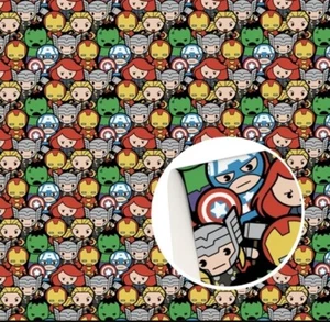 Superhero FAUX LEATHER ROLL 12" x 55" 1131625 SMOOTH TEXTURE Super - Picture 1 of 1