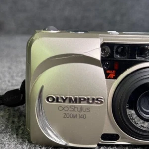 Olympus Infinity Stylus Zoom 140 QD 35mm Film Camera – Tested – Minor Cosmetic - Picture 1 of 18