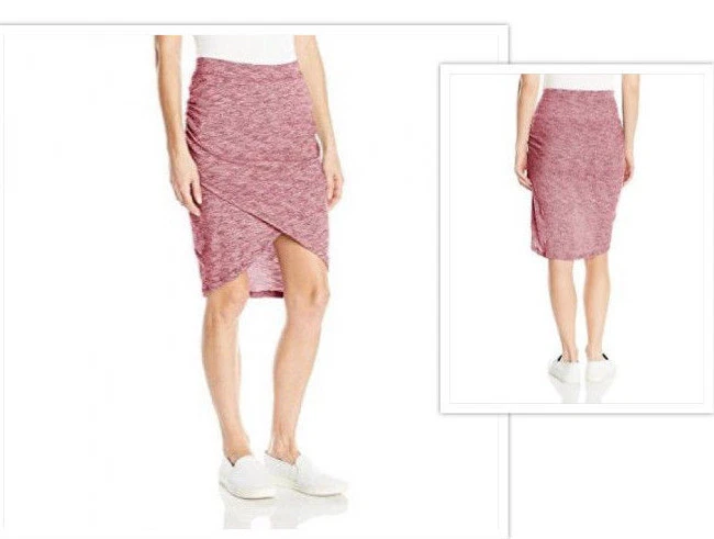 NUEVO CON ETIQUETAS SOYBU Mujer Falda Tulipán Wren Syrah Talla L Venta al por menor $49.99 Foto 1 de 1