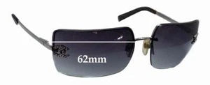 Lentes de repuesto para gafas de sol SFx se adaptan a Chanel 4092-B - 62 mm de ancho - Imagen 1 de 31