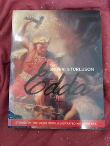 EDDA - Stories of the Viking Gods Ilkustrated with Fine Art **BRAND NEW** - Foto 1 di 5