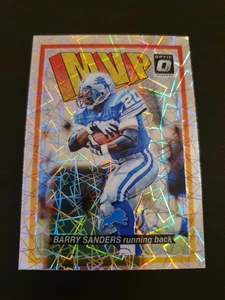 Barry Sanders 2018 Panini Donruss Optic Football Card MVP Prizm Lions NFL - Picture 1 of 2