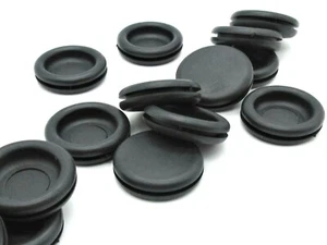 1 1/4" Gummi-Plattenstopfen, massive Tülle, Ausklopfstopfen, passend für 1/16" Materialien - Bild 1 von 4