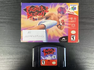 Fighter Destiny 2 für Nintendo 64 N64 Originalverpackt OVP Top Zustand PU - Bild 1 von 6