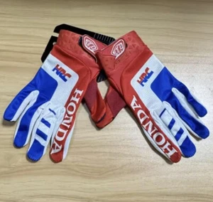 Honda HRC Troy lee designs (Large) Biking Gloves Wear Resist Motocross Mountain - Picture 1 of 4