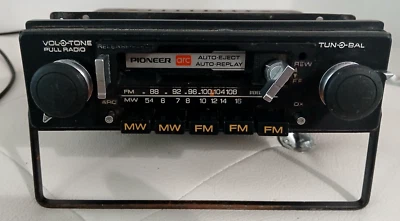 AUTORADIO VINTAGE PIONEER KP-8000 RADIO STEREO CAR D'EPOCA CASSETTE - Immagine 1 di 3