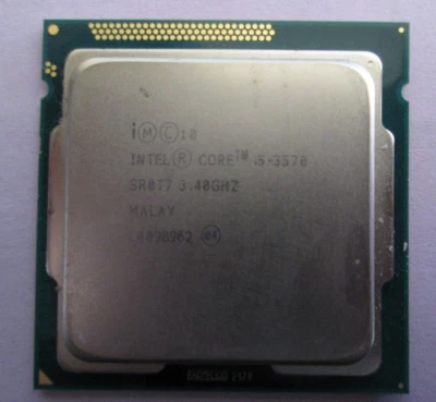 Intel Core I5-3570 - 3.4ghz Quad Core CPU Processor SR0T7 - Image 1 of 2