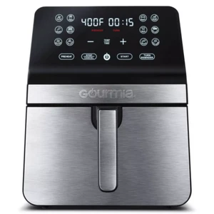 Gourmia 8Qt Digital Air Fryer, with 12 One-Touch Functions & Guided Cooking - Picture 1 of 8