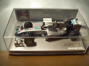 1/43 MINICHAMPS 400 100074 MERCEDES GP PETRONAS 2010 SHOWCAR NICO ROSBERG  - Picture 1 of 4