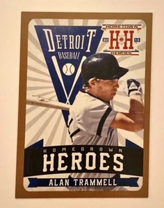 2013 Panini Hometown Heroes Alan Trammell Detroit Tigers - Picture 1 of 2