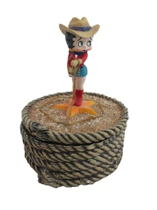 Vintage 1997 Vandor Betty Boop Cowgirl Schmuckschatulle (2) - Bild 1 von 7