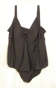 #8082 NICE!! 'SAND & SUN' STRETCH SWIMSUIT SIZE 3X 22W/24W - Picture 1 of 4