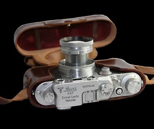 🌈Edizione Marina Tedesca Leica IIIc Summitar 5cm f 2 MF 128 Base navale di Kiel - Foto 1 di 17