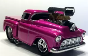 MUSCLE MACHINES 1955 CHEVY PICKUP TRUCK 1/64 55 CHEVROLET - - Picture 1 of 4
