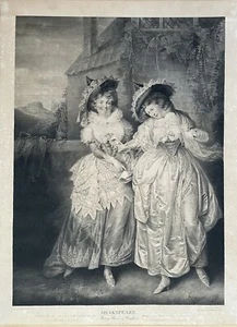 Robert Thew William Peters Shakspeare Merry Wives Of Windsor Act 2 Scene 1 - Picture 1 of 12