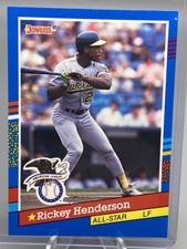 1991 Donruss ALL-STAR ✨Rickey Henderson ✨#53✨HOF