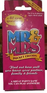 Rascals, Mr & Mrs Family Edition, Party card Game, Excellent Cond Xmas Game - Picture 1 of 3