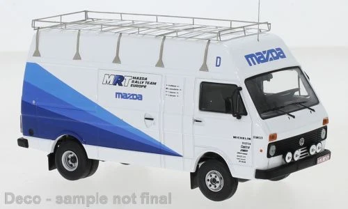 Modellino auto rally scala 1:43 Ixo VW LT35 LWB RALLYE TEAM MAZDA ASSISTANCE - Immagine 1 di 1