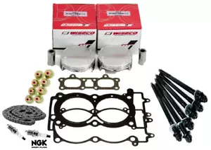 Sportsman XP 850 HO Touring Rebuilt Top End Rebuild Kit Wiseco Pistons Studs Kit - Picture 1 of 6