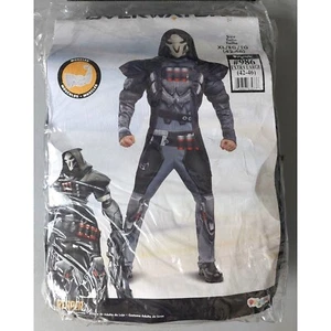 NWT Overwatch Reaper Deluxe Adult Men's Halloween Costume XL 42-46 #986 Cosplay - Picture 1 of 11