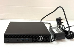 Dell OptiPlex 3000 Mini PC 12th Gen i5 12500T 16GB RAM 256GB NVMe Windows 11 Pro - Afbeelding 1 van 6