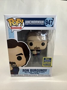 Funko Pop! Movies: ANCHORMAN RON BURGUNDY #947 San Diego Comic Con WILL - Picture 1 of 6