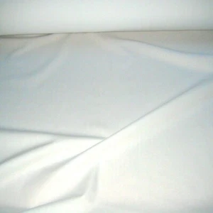 Stoff Baumwolle Popeline weiß mercerisiert fein Baumwollstoff - Bild 1 von 1