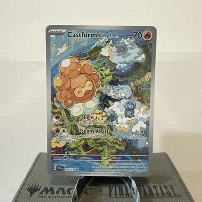 Castform Sunny Form 195/191 Sv08: Surging Sparks Holo - Image 1 of 2