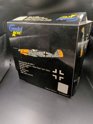 Gemini Aces Messerschmitt 1/72 BF109F2 Hans "Assi" Hahn Alemán USADO Foto 1 de 4