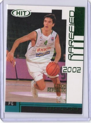 2002-03 SAGE Hit - Rarefied Jiri Welsch #R41 Emerald (RC) - Image 1 of 2