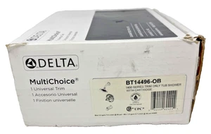 Delta BT14496-OB Serie 14 Windemere Badewanne & Dusche Verkleidung Kit in Öl eingerieben Bronze - Bild 1 von 7