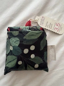 🌟Caroline Gardner Eco Bolsa de Bolsillo Bolso, Comprador, Bolso, Bayas de Navidad🌟 - Imagen 1 de 4