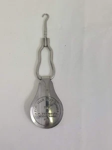Advertising Folding Shoe Horn Button Hook E.W. Dennbostel Ridgeville Corners OH - Picture 1 of 6