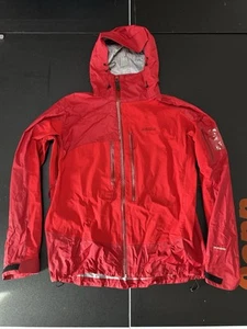 Solstice 20k MM Waterproof Rain Jacket Windbreaker Men’s XL Red Zip Hike Camp - Picture 1 of 18
